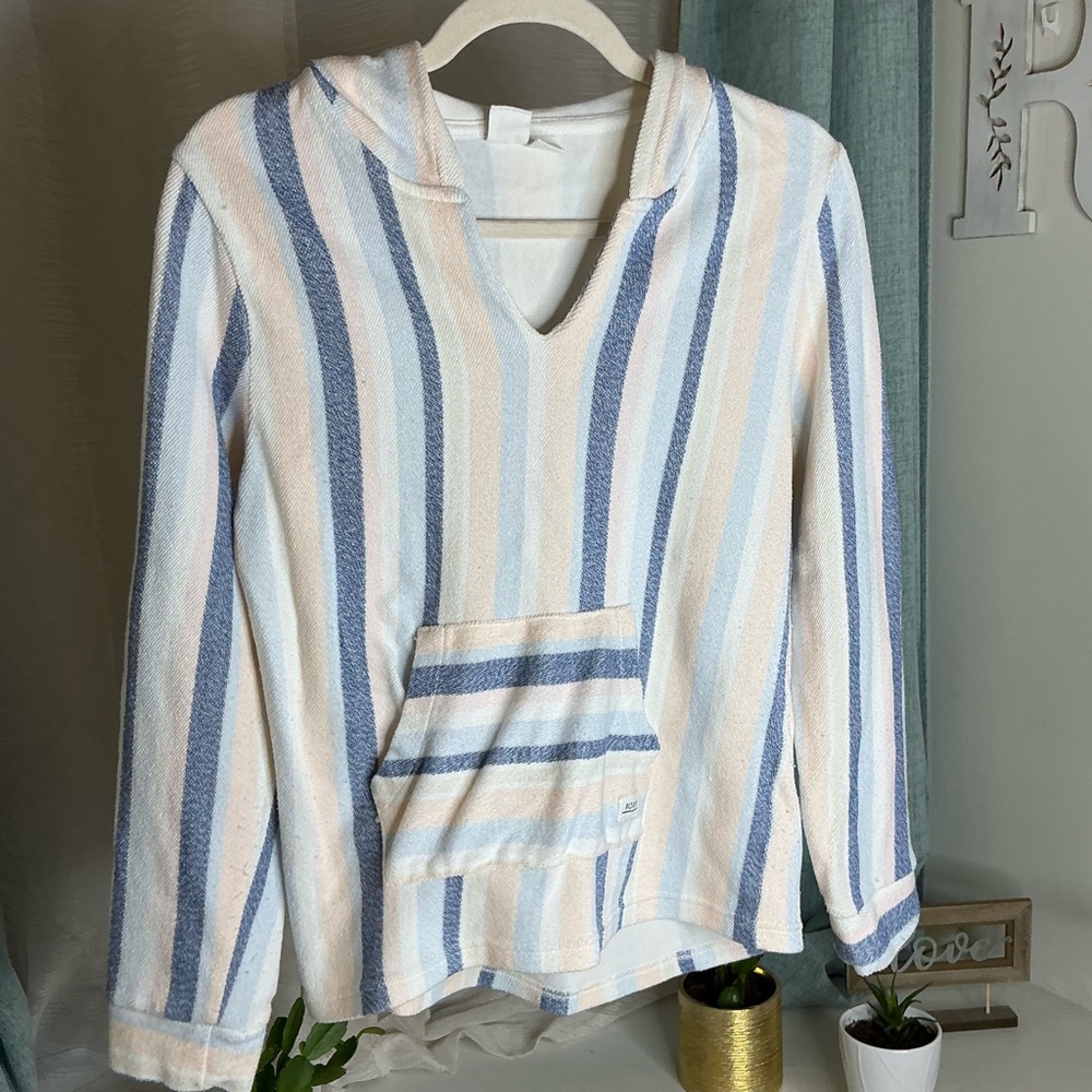 Roxy Multicolor Striped Hoodie